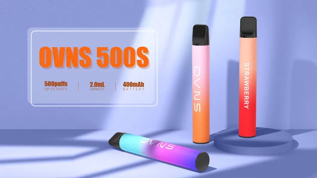 Wholesale Colorful E Cig Disposable Vape Pen Ovns 500 Puff Hot in European