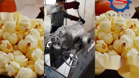 Large Automatic High Production Rice Puffing Making Machine 