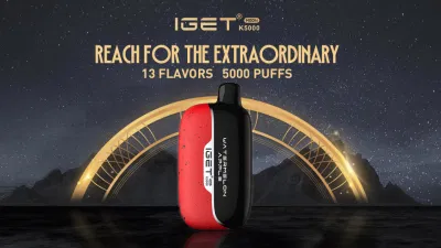 Iget Factory Wholesale Iget Moon K5000 Disposable Vape 13 Flavors 5000puffs